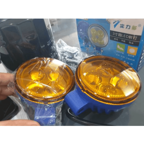 Đèn cản led tròn vàng (trắng) 3 inchs